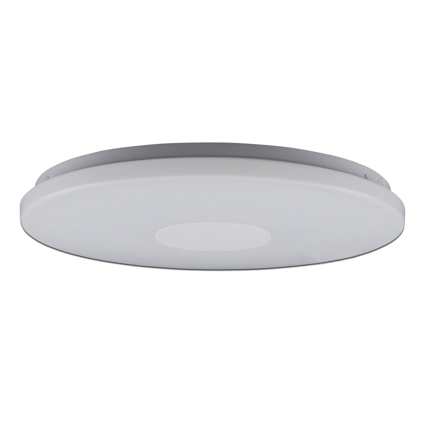 Deckenleuchten - LED Deckenleuchte "PERTH", Deckenlampe im Functional Style, aus Metall und Kunststoff in weiß, 6 cm hoch, Ø 60 cm, inkl. LED  dimmbar  CCT-Wechsler  RGB-Farbwechsler  Nachtlichtfunktion  Fernbedienung