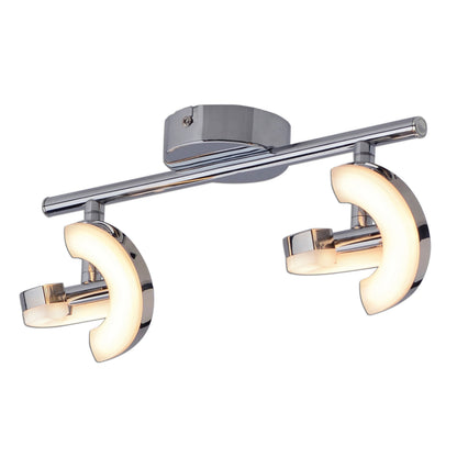 2er LED Wand- / Deckenspot "AFFI"