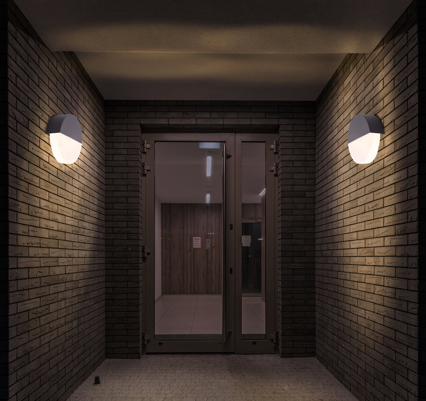 LED Außen Wandleuchte "SOBRIO"