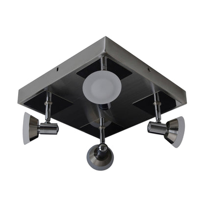 4er LED-Deckenleuchte "JERICHO" d:28cm