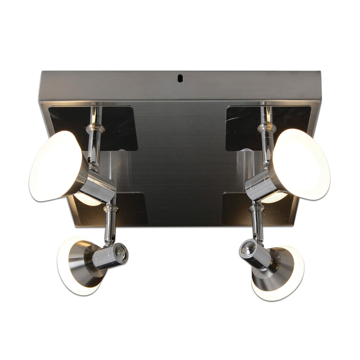4er LED-Deckenleuchte "JERICHO" d:28cm
