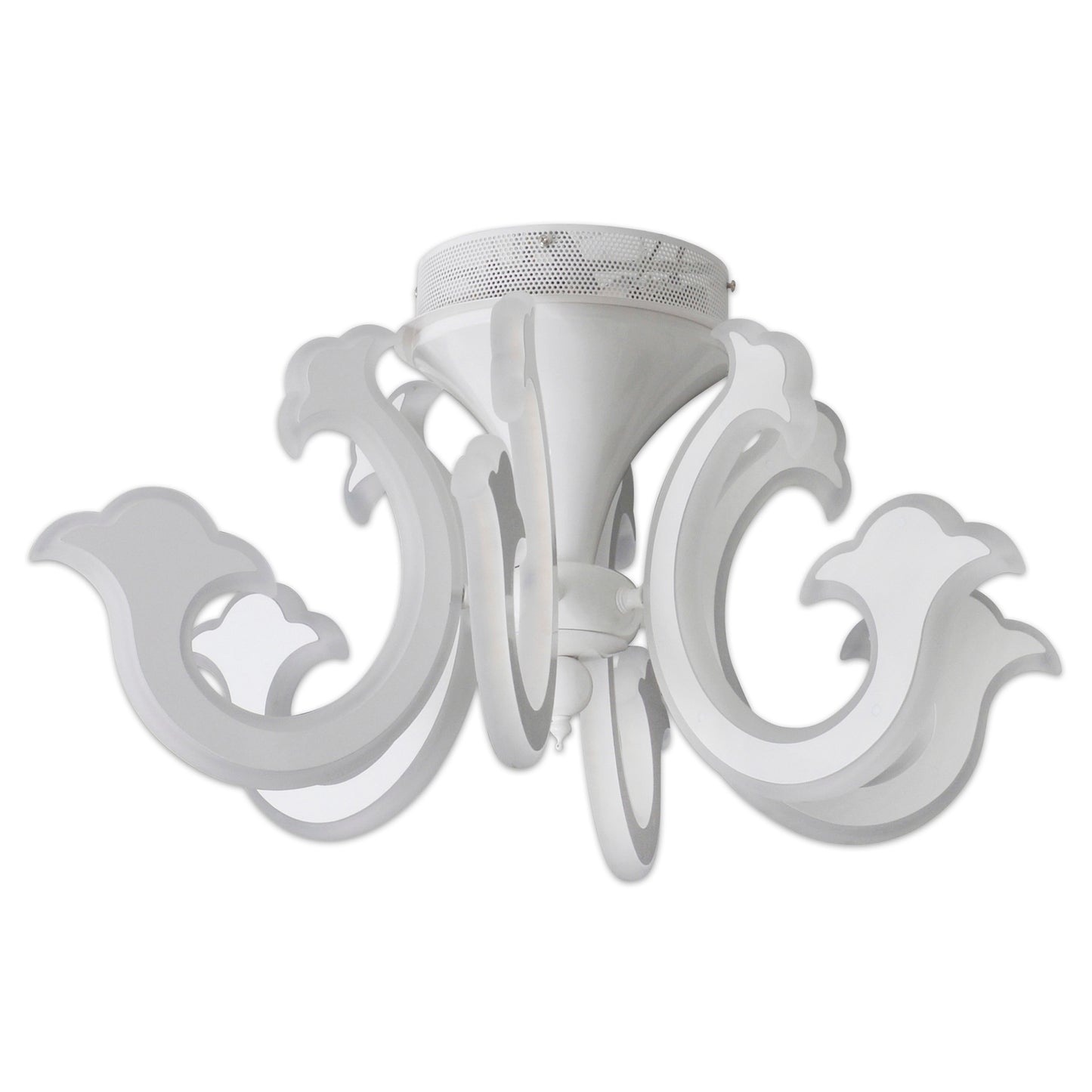 LED-Krone weiß d: 66cm "LUDWIG"