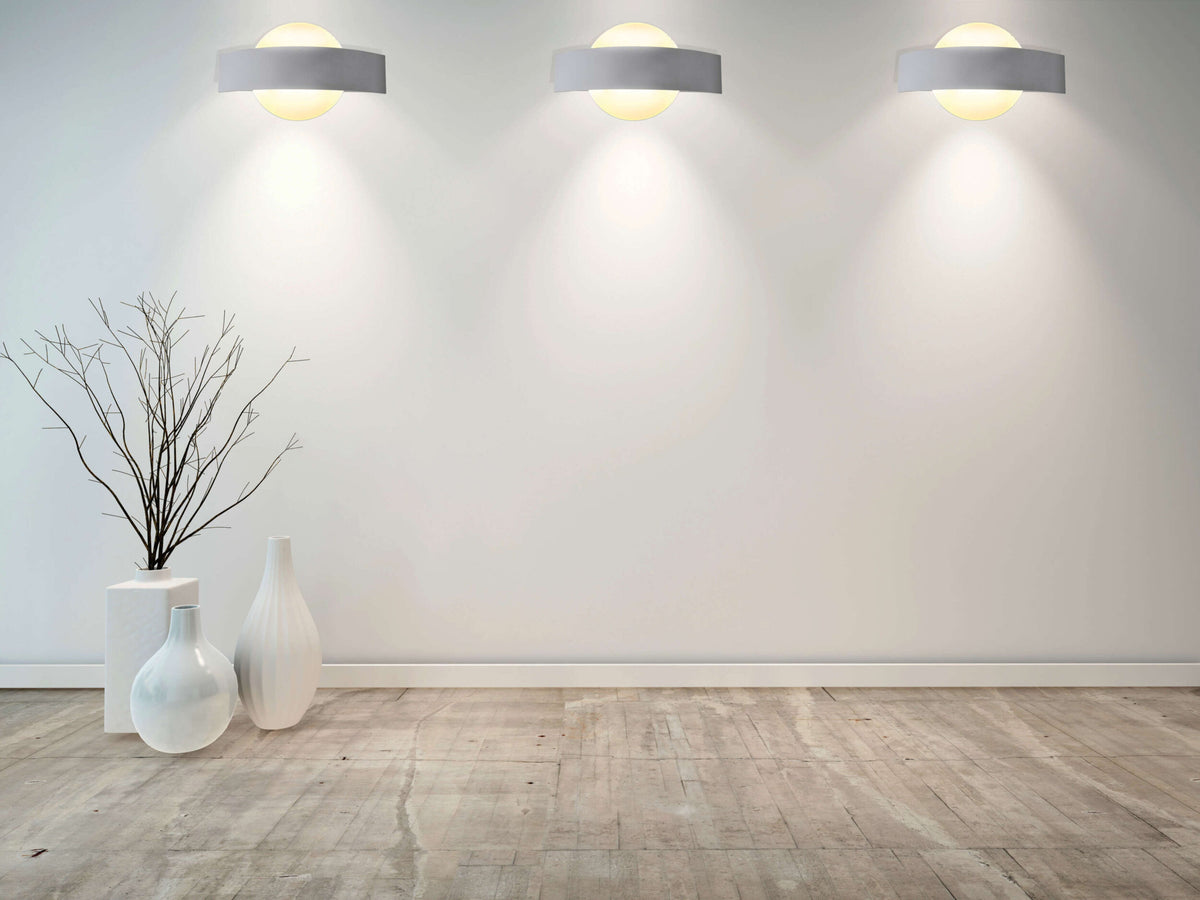 LED Wandleuchte "STAN" L: 24cm weiß