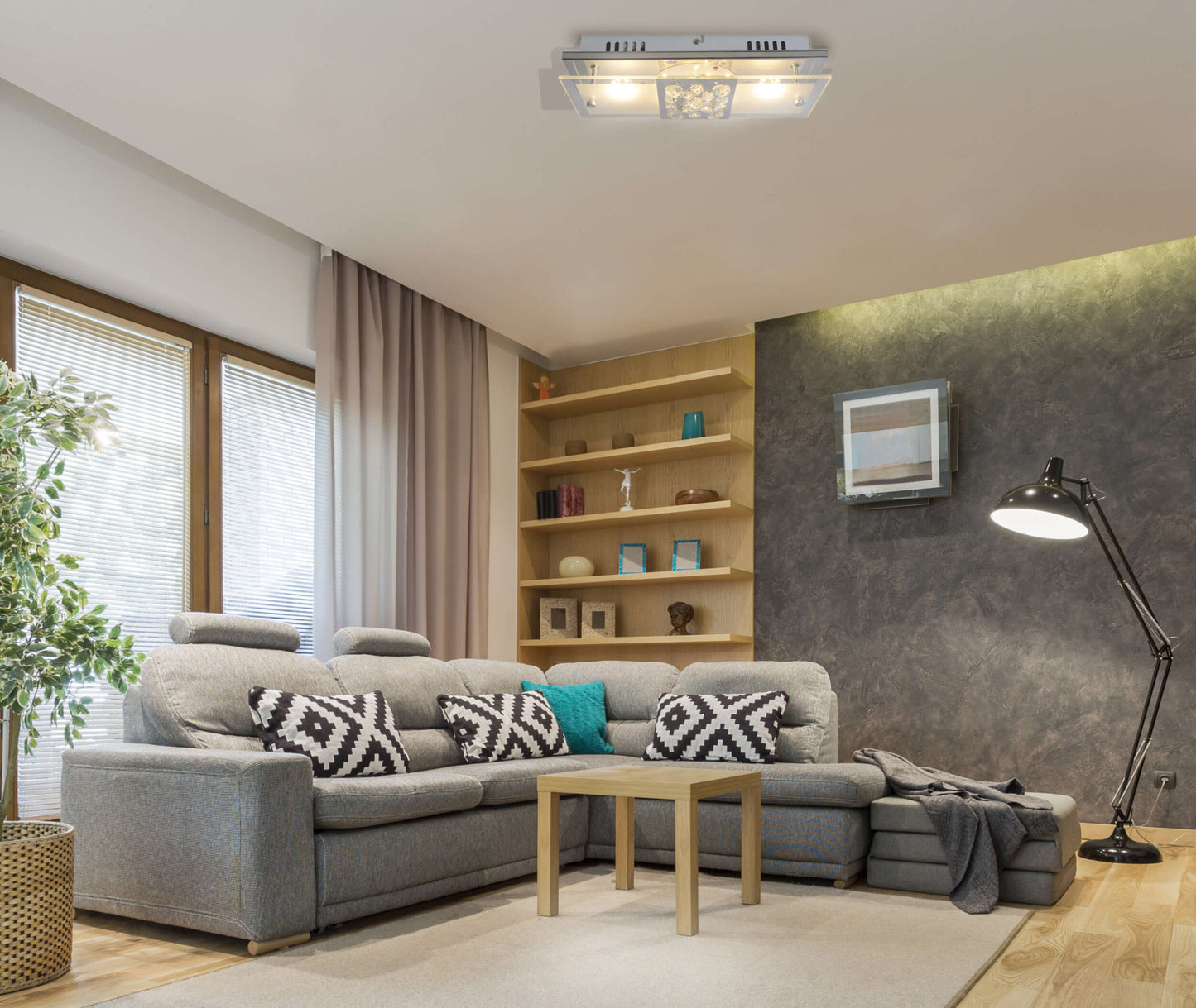 LED Deckenleuchte "CHUR" l:30cm