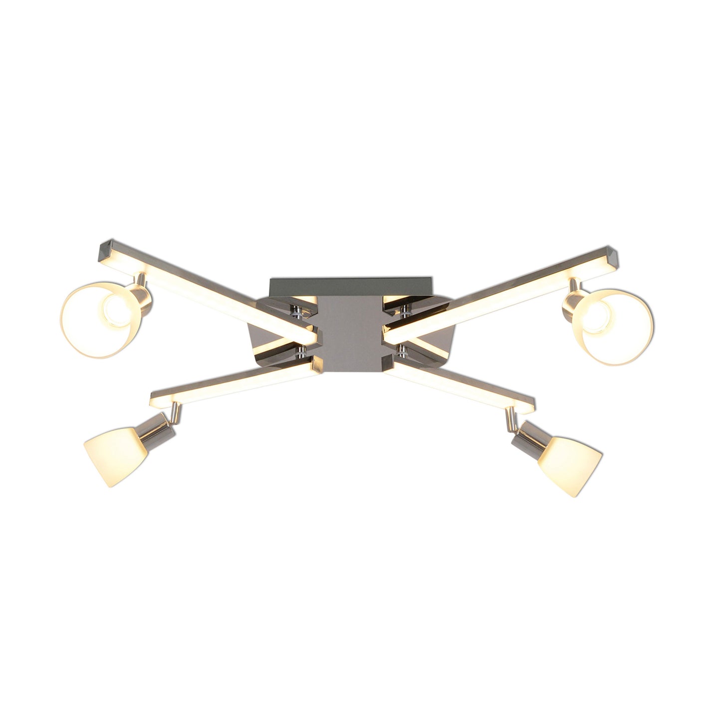 LED Deckenleuchte "IBIZA" B: 68 cm