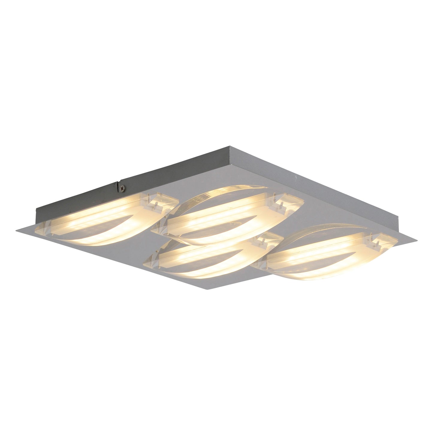LED Deckenleuchte "CHUR" L/B: 30cm