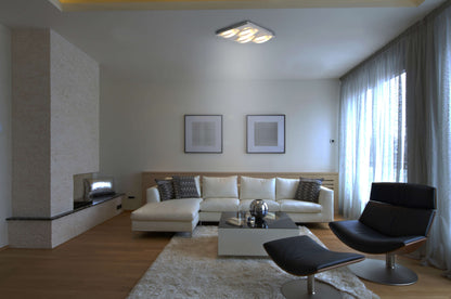 LED Deckenleuchte "CHUR" L/B: 30cm