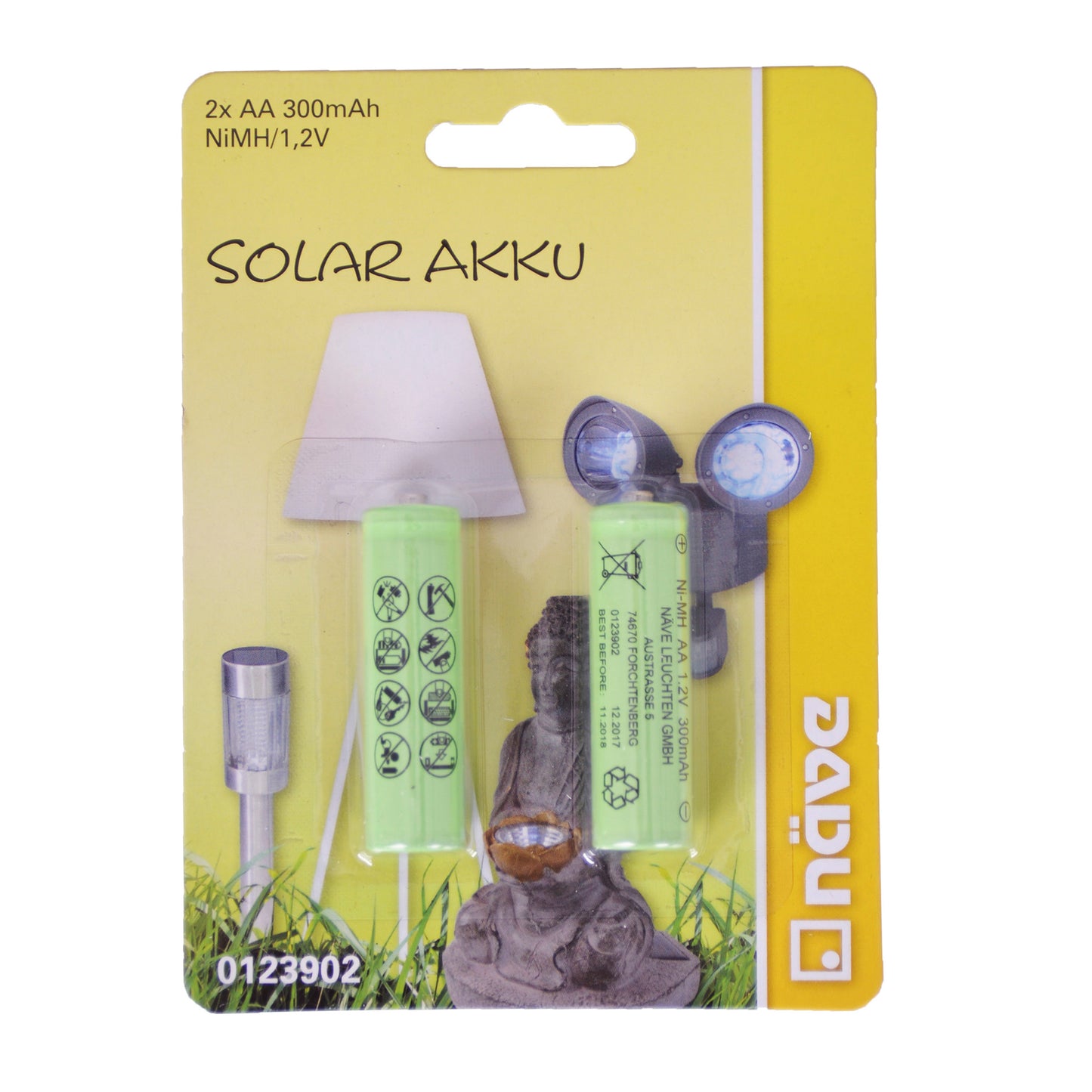 2 St. Akku`s AA 300mAh