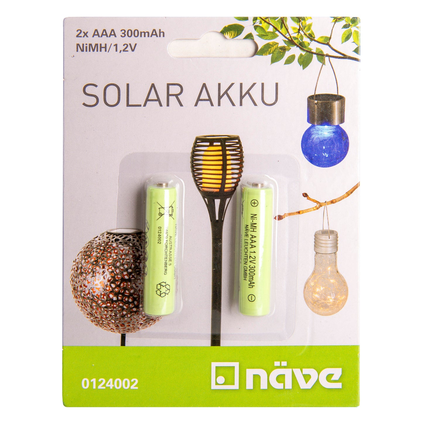 2 St. Akku`s AAA 300mAh
