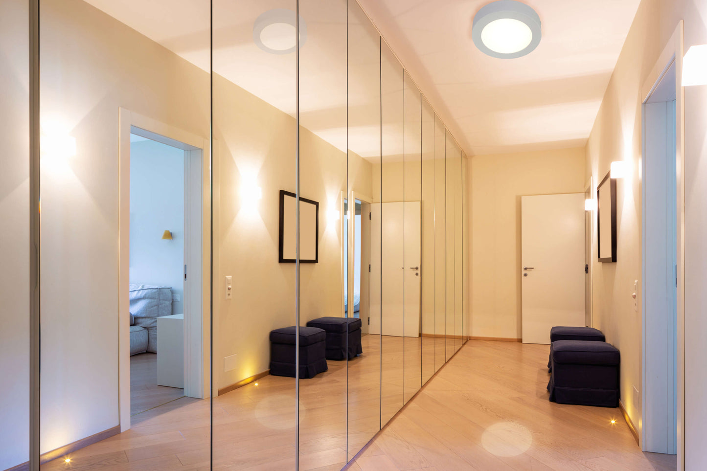 LED Deckenleuchte "SIMPLEX" D: 12 cm