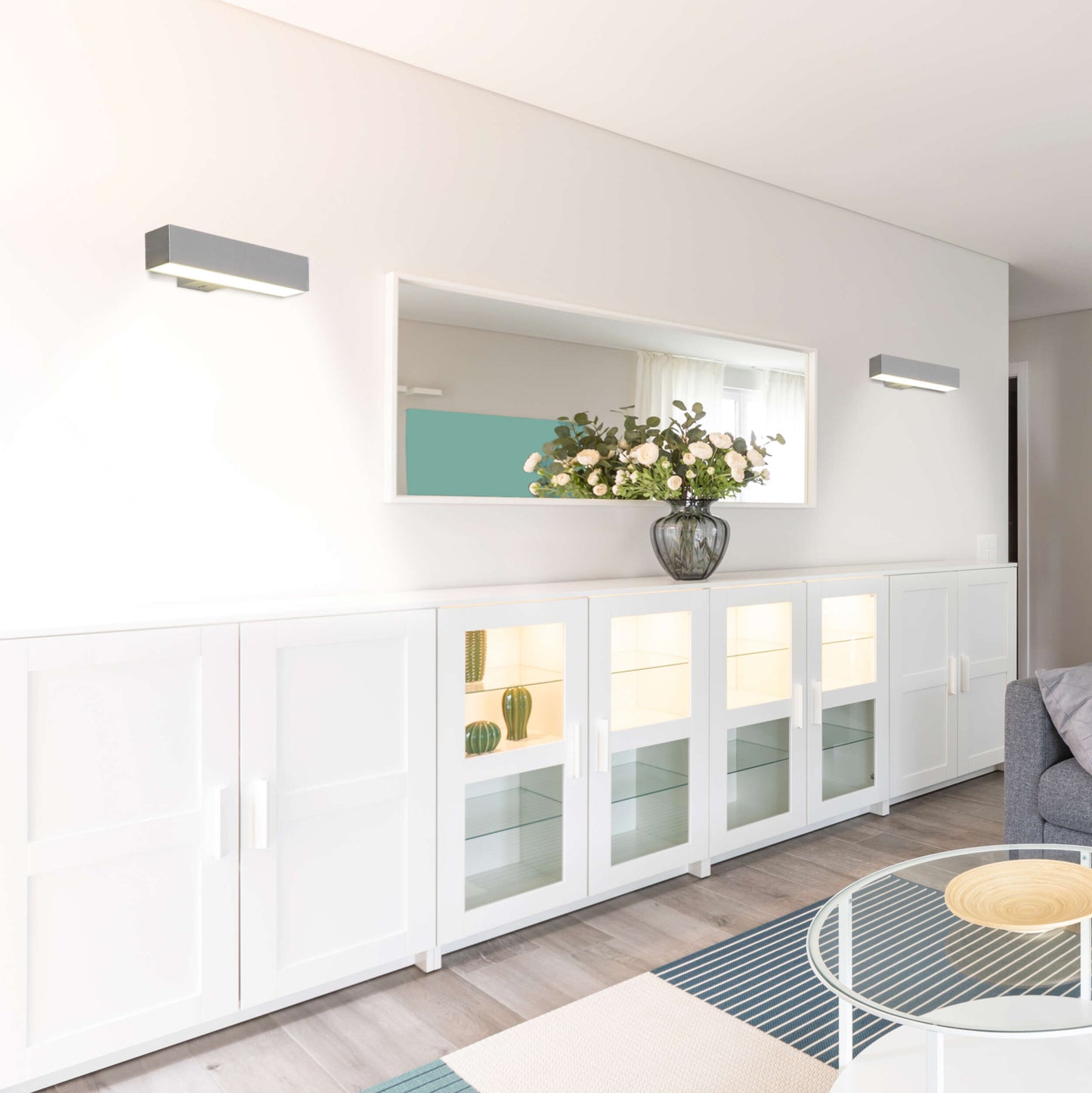 LED Wandleuchte "DUBAI" L:45cm