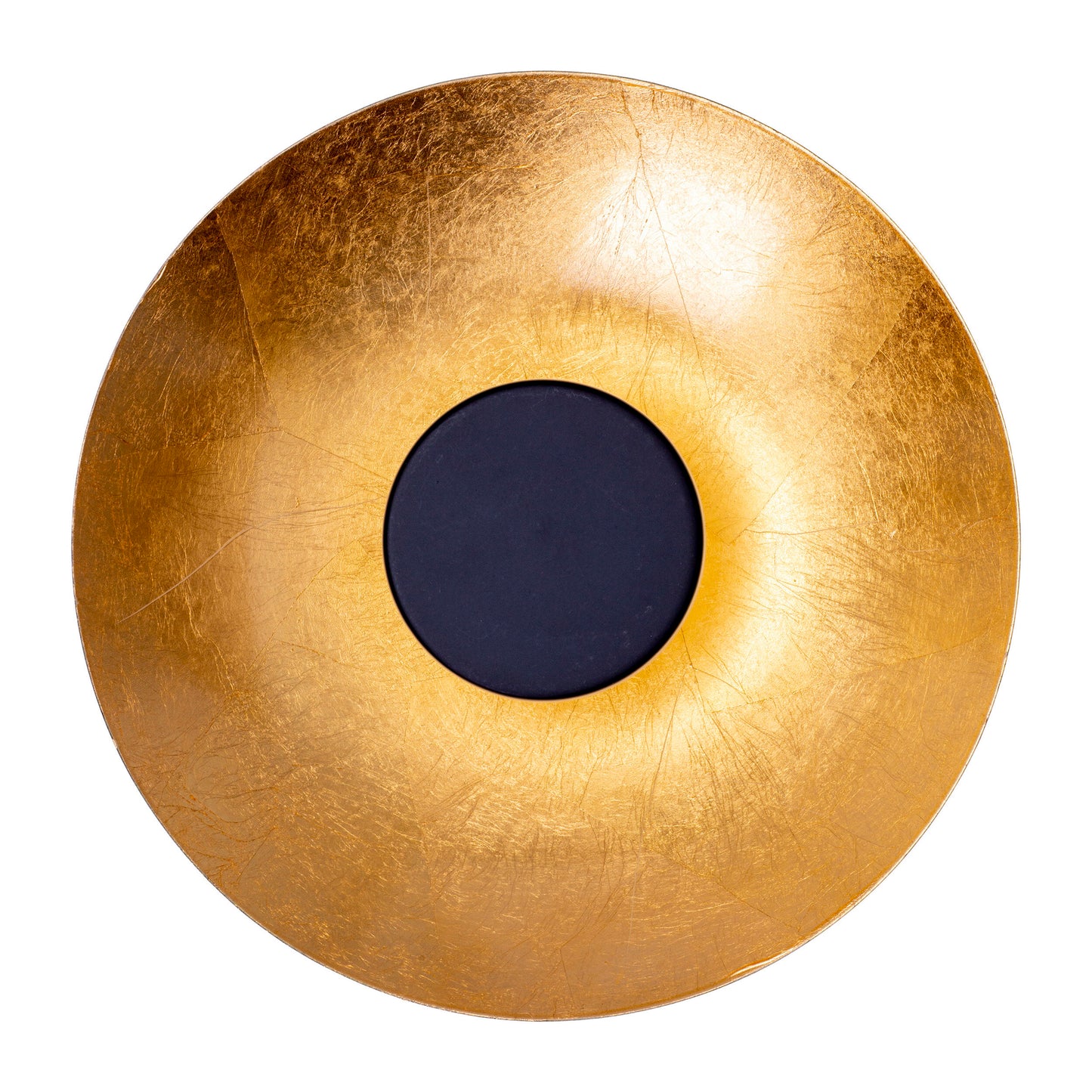 LED Deckenleuchte "FIRENZE" Ø: 30cm schwarz/gold