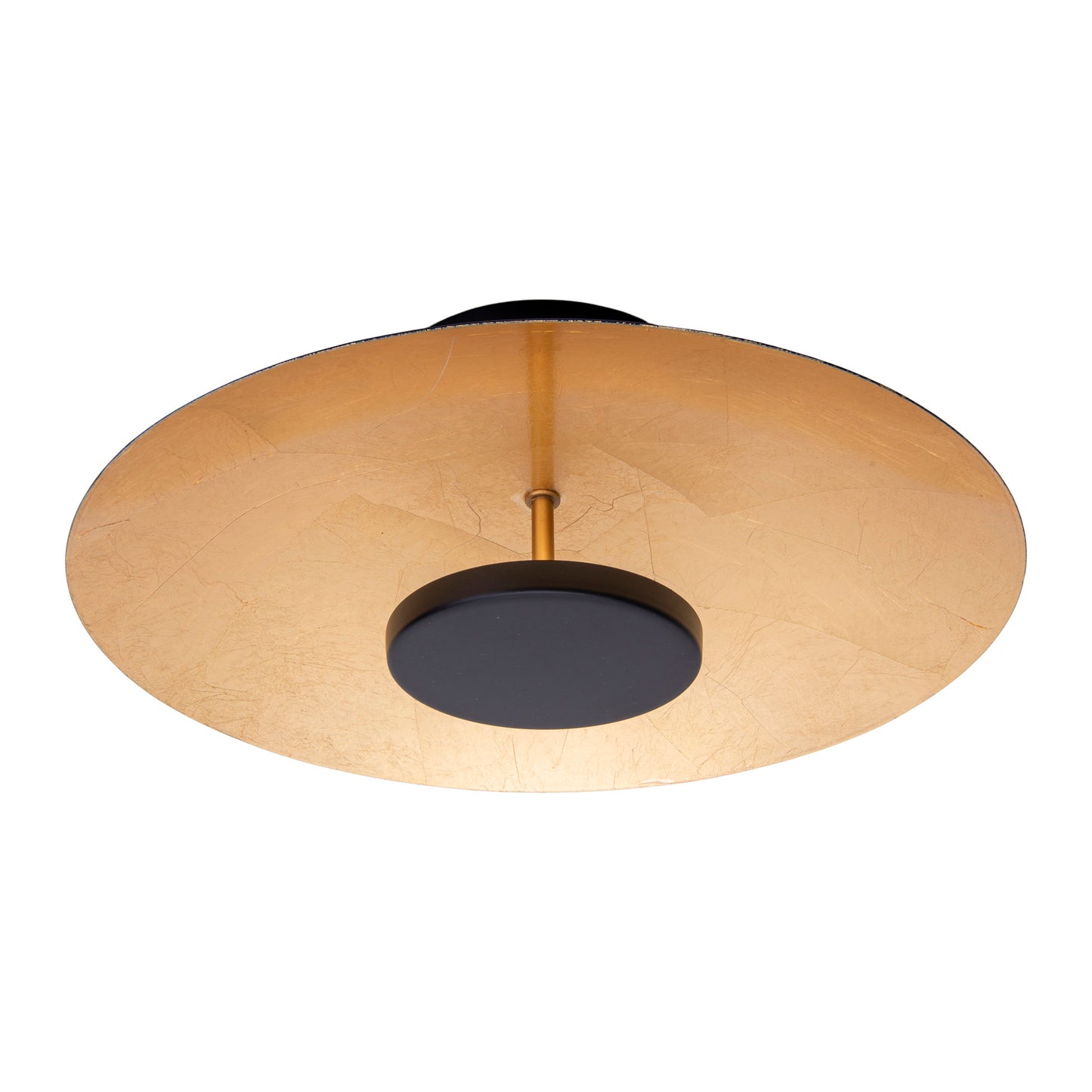 LED Deckenleuchte "FIRENZE" Ø: 40cm schwarz/gold