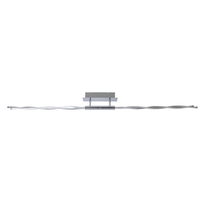 LED Deckenleuchte "TWIST" L: 149cm chrom