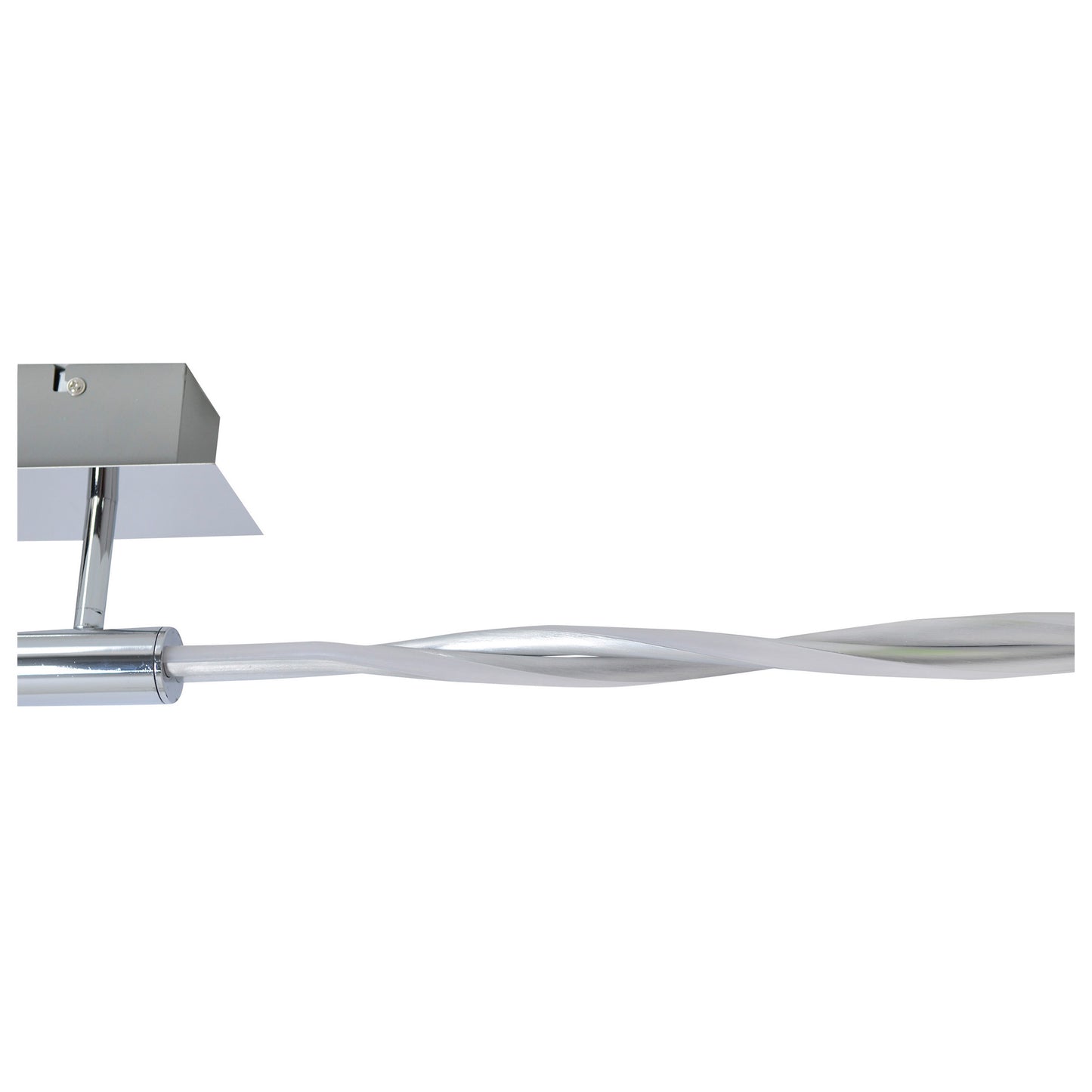 LED Deckenleuchte "TWIST" L: 149cm chrom