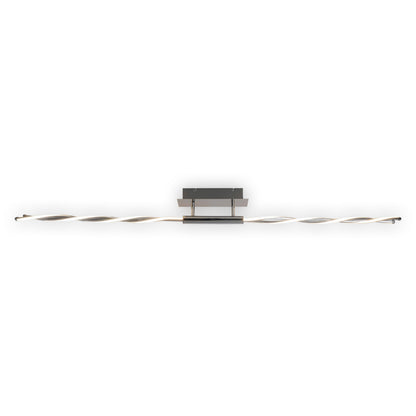 LED Deckenleuchte "TWIST" L: 149cm chrom