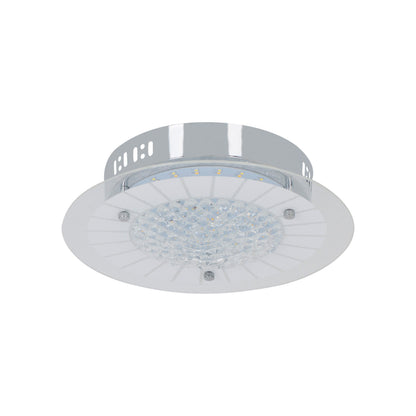 LED Deckenleuchte "CHUR" mit Kristalleffekt