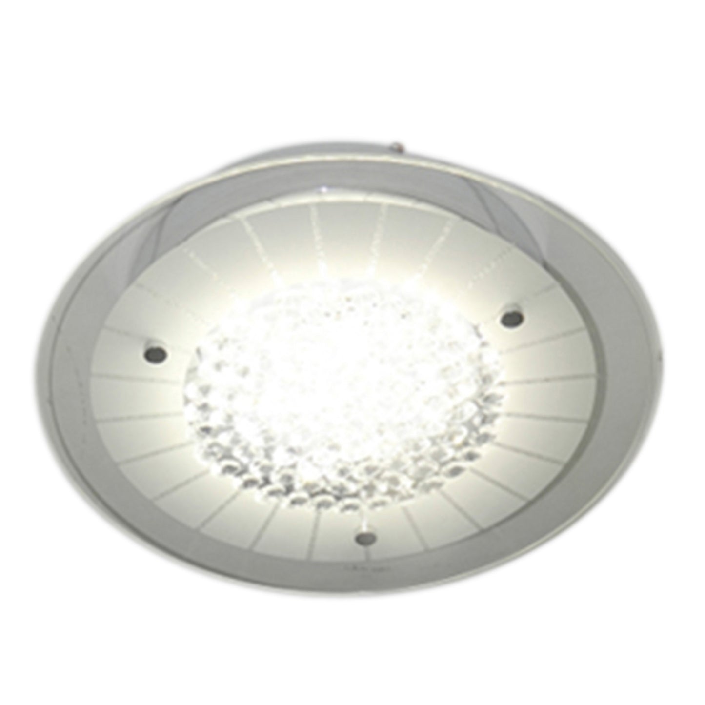LED Deckenleuchte "CHUR" mit Kristalleffekt