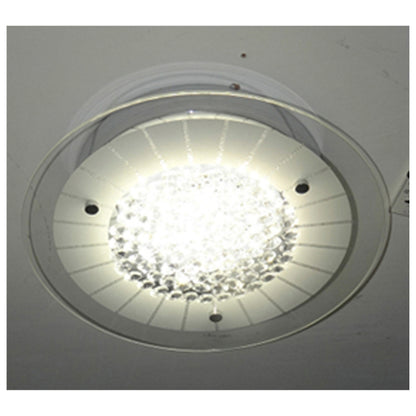 LED Deckenleuchte "CHUR" mit Kristalleffekt