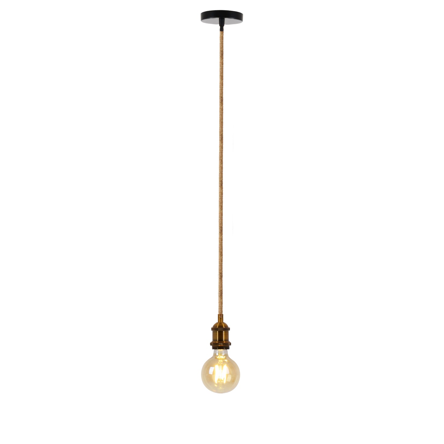 Metallbaldachin "ONTARIO" H: 96cm inkl. Hanfseil