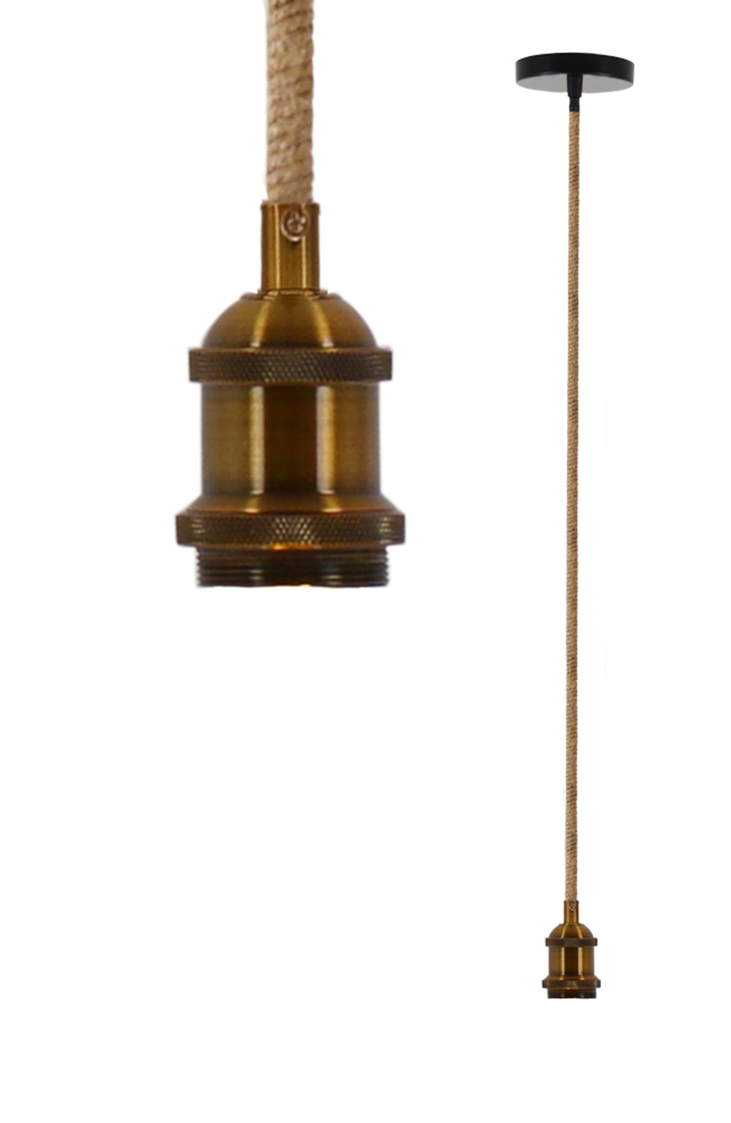 Metallbaldachin "ONTARIO" H: 96cm inkl. Hanfseil
