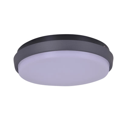 LED Außendeckenleuchte IP54 "MIO" d:27cm