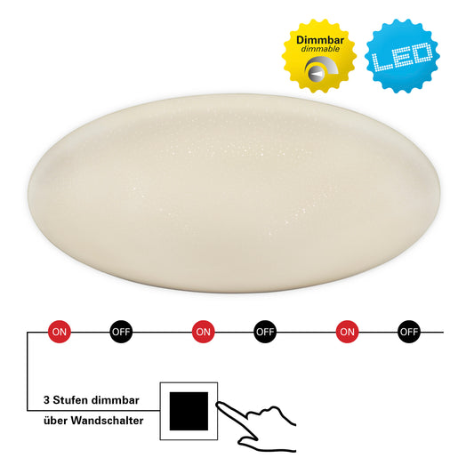 LED Deckenleuchte "RAVENNA" Ø:52cm