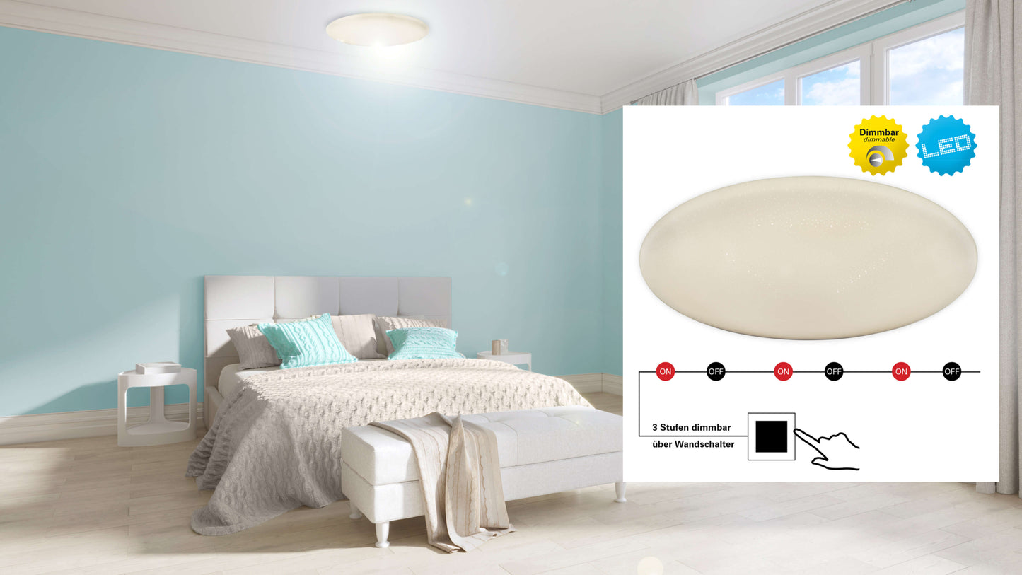 LED Deckenleuchte "RAVENNA" Ø:52cm