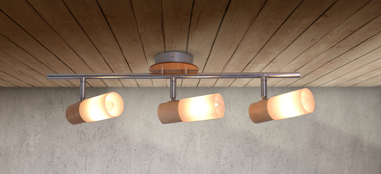 3er Wand-/ Deckenspot "TODTNAU" L: 47cm