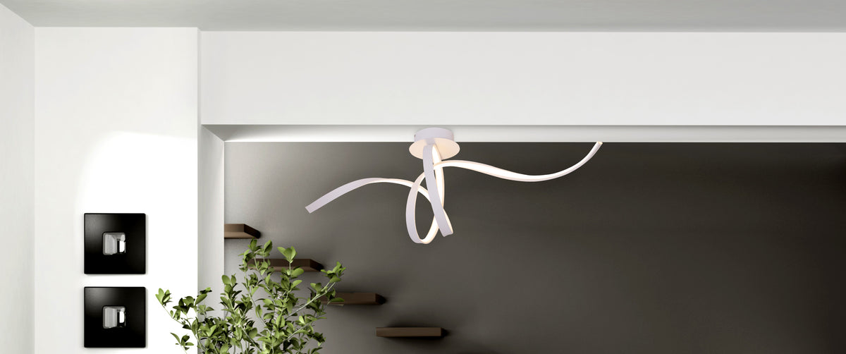 LED Deckenleuchte l: 120cm weiß "ODRIVE"
