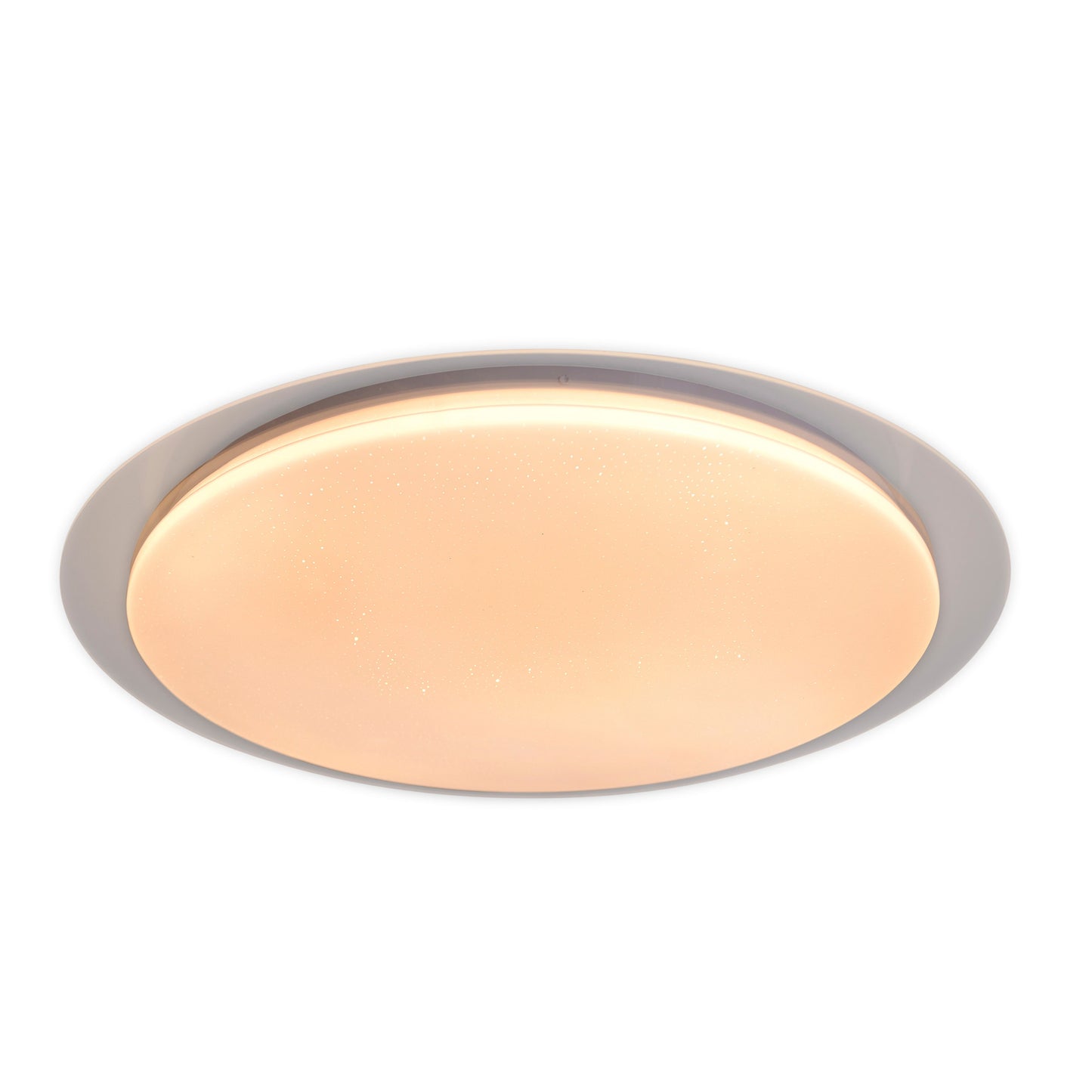 LED / CCT Deckenleuchte "LOCARNO" Ø: 46cm weiß