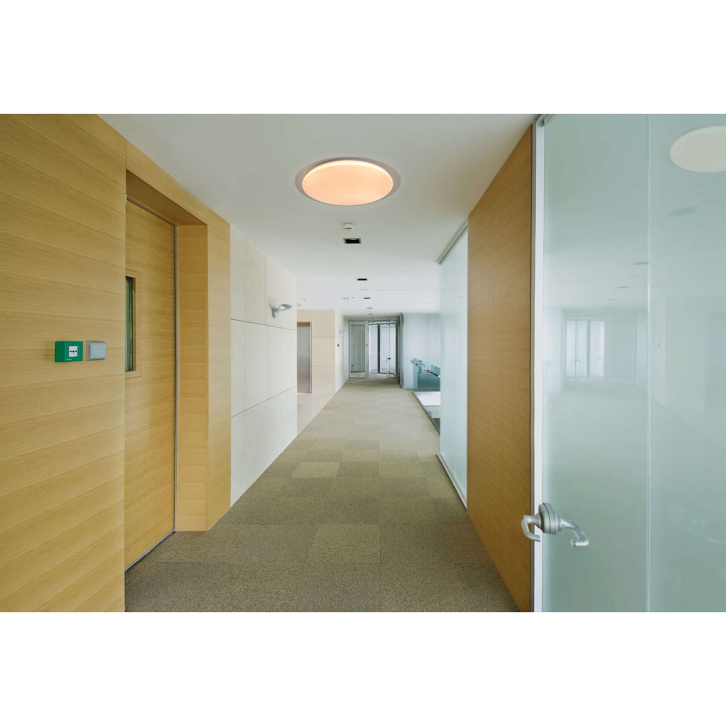 LED / CCT Deckenleuchte "LOCARNO" Ø: 46cm weiß