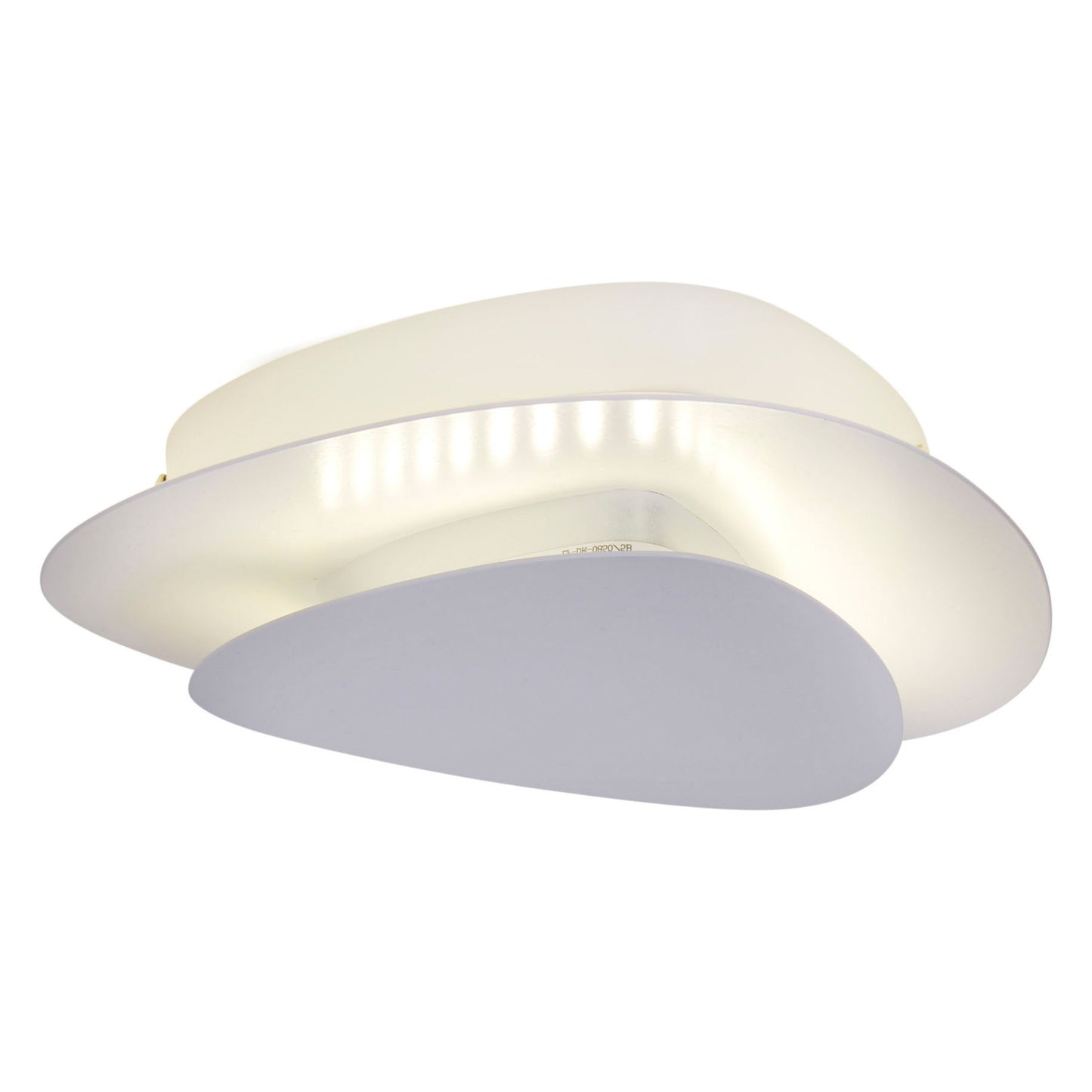 LED Wand- und Deckenleuchte "LISO" weiß