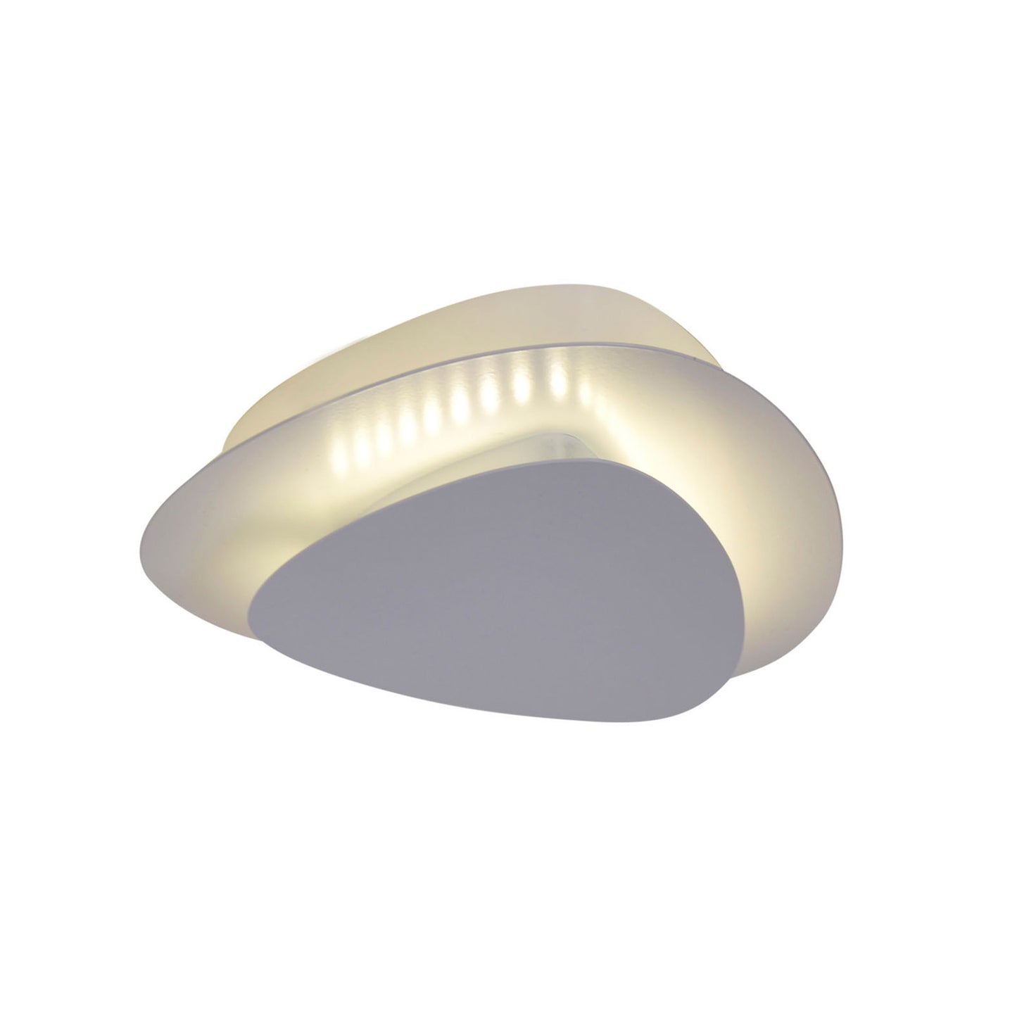 LED Wand- und Deckenleuchte "LISO" weiß