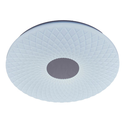 LED Deckenleuchte "PORTO" mit Kristalleffekt d: 48cm