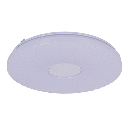 LED Deckenleuchte "PORTO" mit Kristalleffekt d: 48cm