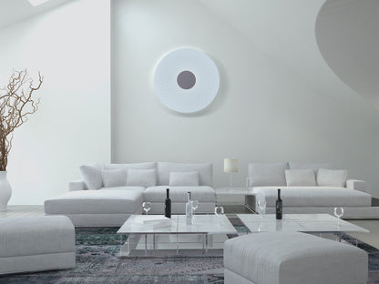 LED Deckenleuchte "PORTO" mit Kristalleffekt d: 48cm