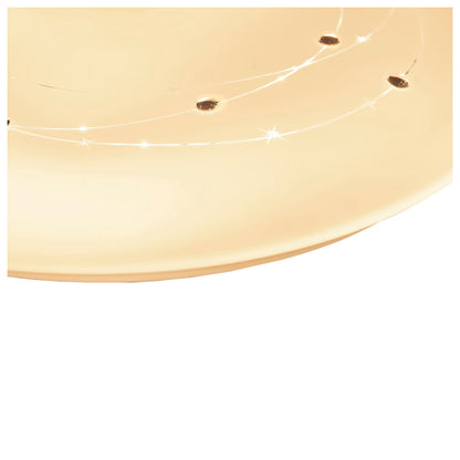 LED Deckenleuchte "LISSABON" inkl. Kristalleffekt Ø: 61cm