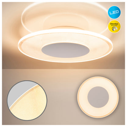 LED Deckenleuchte "MODESTO" d: 29cm