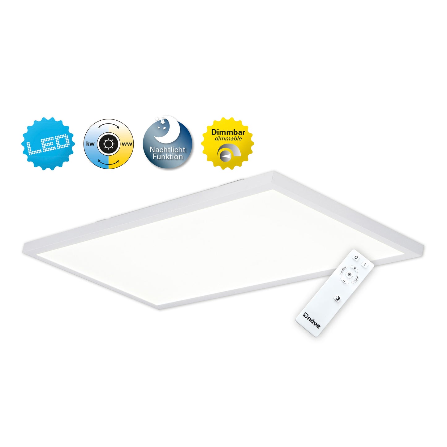 LED Panel-Deckenleuchte "SALTA"