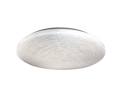 LED / CCT Deckenleuchte "POLARIS" Ø: 48cm Kristalleffekt