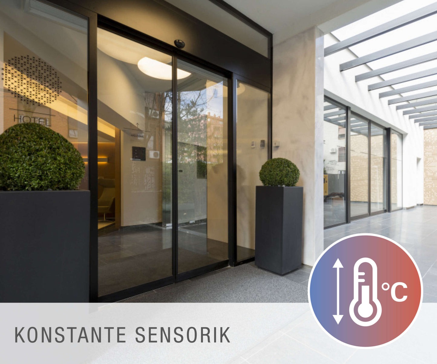 LED Sensor-Panel "ALEGRE" inkl. Halterung L/B: 45cm