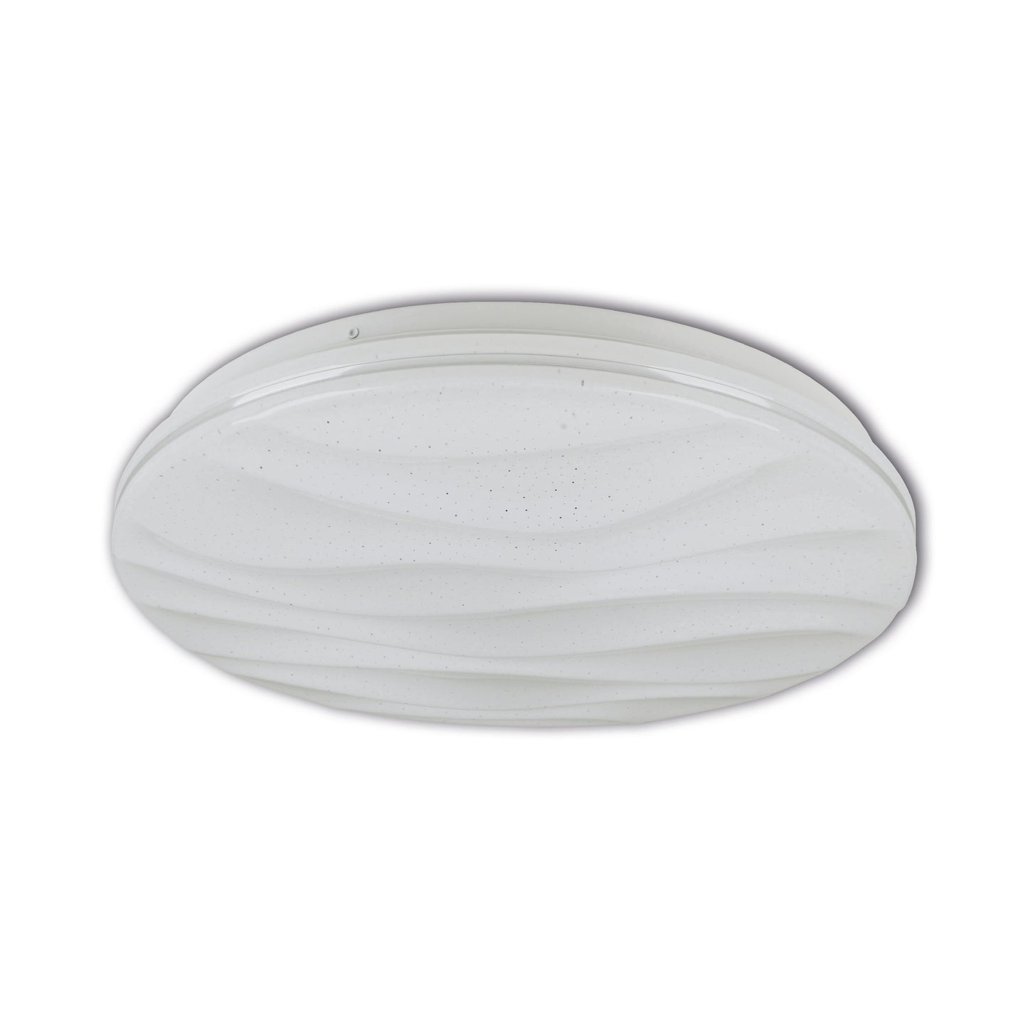 Smart Home LED / CCT Deckenleuchte "AUSTIN" Ø: 38cm inkl. Kristalleffekt