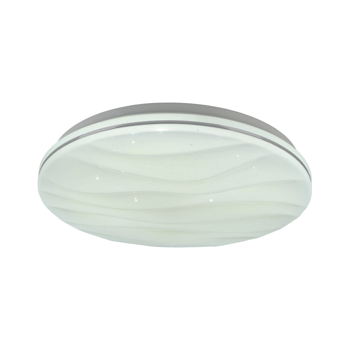 Smart Home LED / CCT Deckenleuchte "AUSTIN" Ø: 38cm inkl. Kristalleffekt