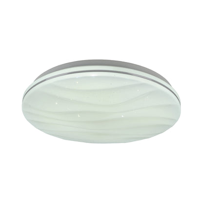 Smart Home LED / CCT Deckenleuchte "AUSTIN" Ø: 38cm inkl. Kristalleffekt