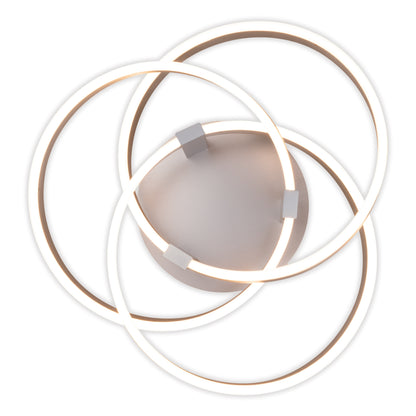 LED Deckenleuchte "DIVORA" Smart Home Ø: 58cm