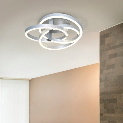 LED Deckenleuchte "DIVORA" Smart Home Ø: 58cm