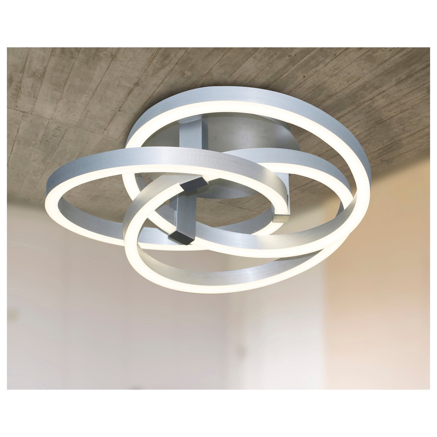 LED Deckenleuchte "DIVORA" Smart Home Ø: 58cm