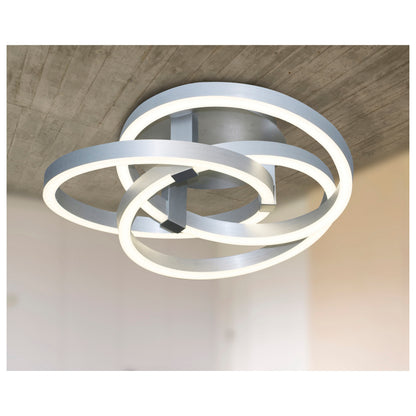 LED Deckenleuchte "DIVORA" Smart Home Ø: 58cm