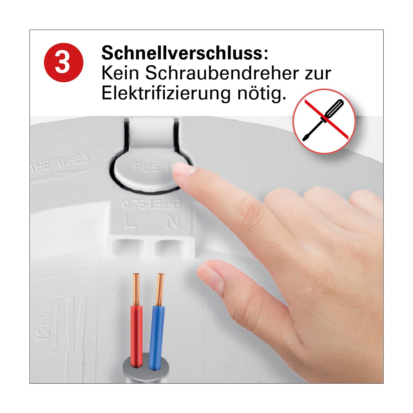 LED Deckenleuchte "BONUS" Ø: 17cm